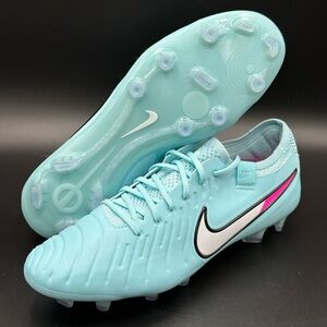 Nike Tiempo Legend 10 Elite FG Copa/White DV4328-401 Men's Soccer Cleats Size 8